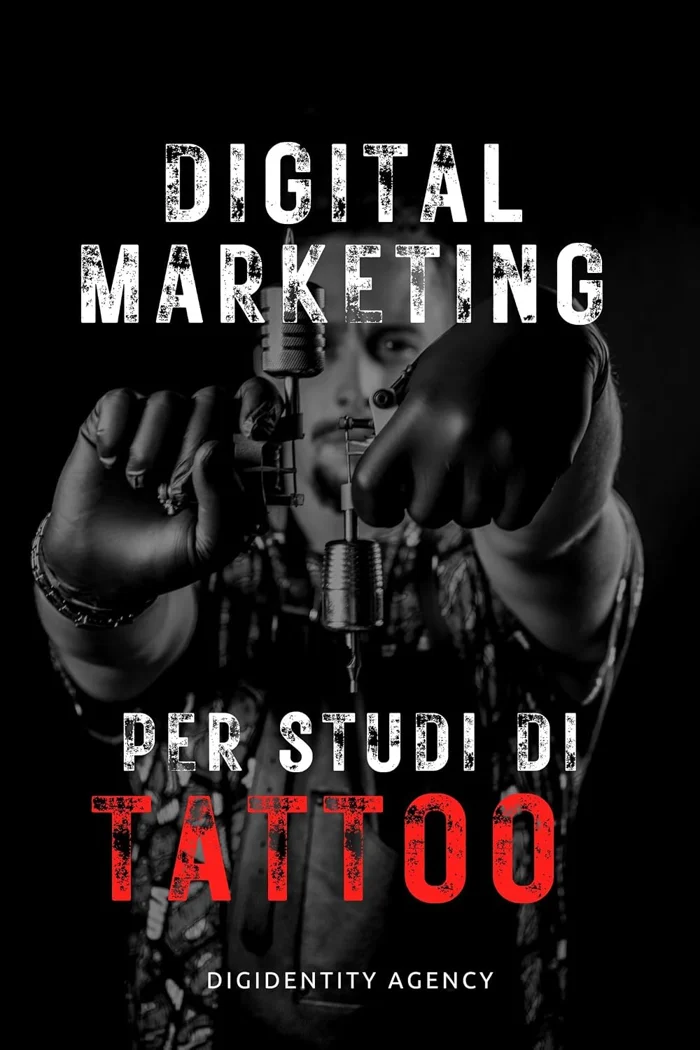 Copertina del manuale «Digital Marketing per studi di tattoo»